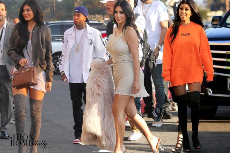 On the Scene: Kanye West’s Famous Video Premiere Featuring Kim Kardashian, Kylie Jenner, Tyga, and more!