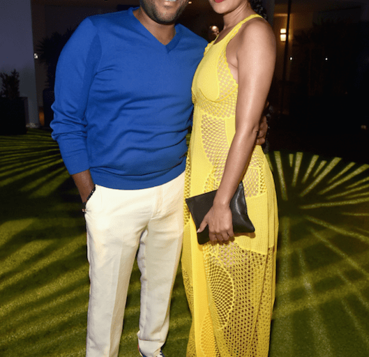 Splurge: Tracee Ellis Ross’s Debra Lee Pre-BET Awards Dinner Stella McCartney Yellow Lace Mesh Racerback Maxi Dress