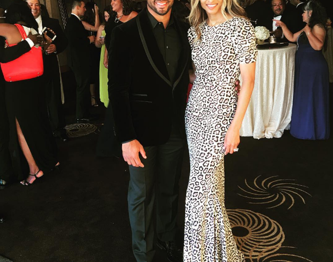 Splurge: Ciara’s DeShawn Shead Wedding Givenchy Jaguar Animal Print Gown
