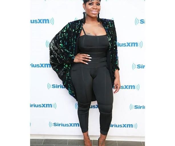 Splurge: Fantasia’s <em> The Definition Of </em> Promo Jessica Rich Collection Basic Bandage Jumpsuit