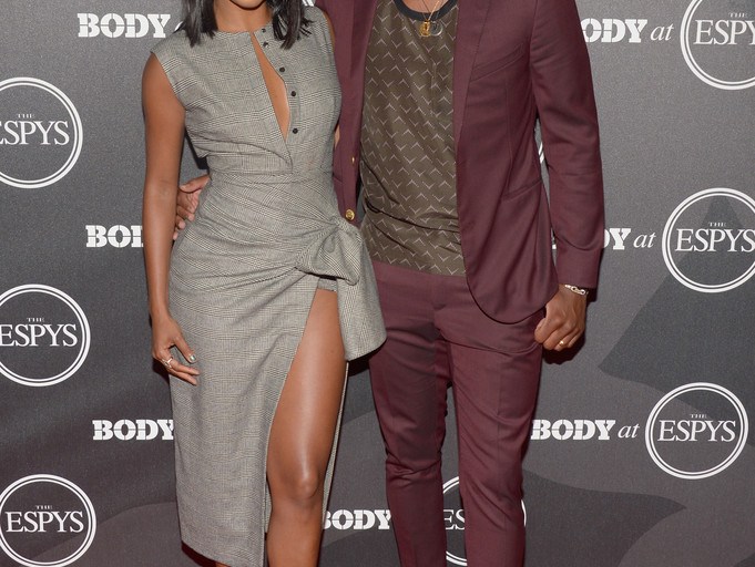 Hot! Or Hmm…: Gabrielle Union’s BODY at The ESPYs Pre-Party Sophie Theallet Fall 2016 Sleeveless Button-Up Shirt and Cashmere High Slit Knotted Skirt