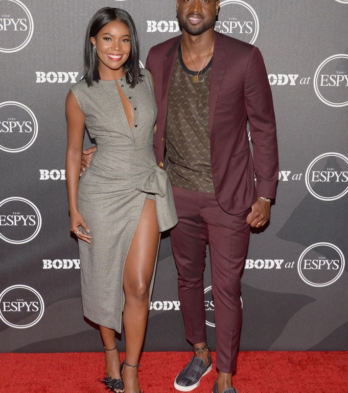 Hot! Or Hmm…: Gabrielle Union’s BODY at The ESPYs Pre-Party Sophie Theallet Fall 2016 Sleeveless Button-Up Shirt and Cashmere High Slit Knotted Skirt