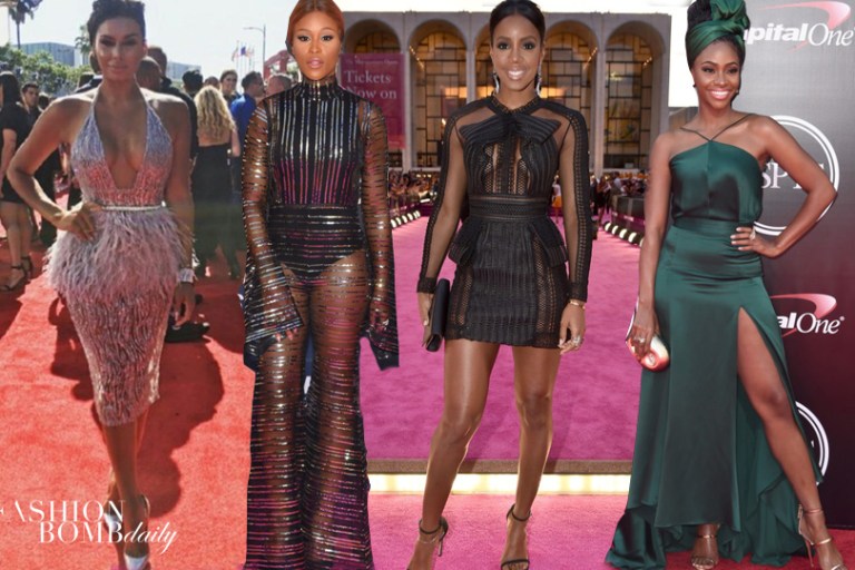 Look of the Week featuring Teyonah Parris in Juan Carlos Obando, Eve in Michael Halpern, Kelly Rowland in Elie Youssef And More!