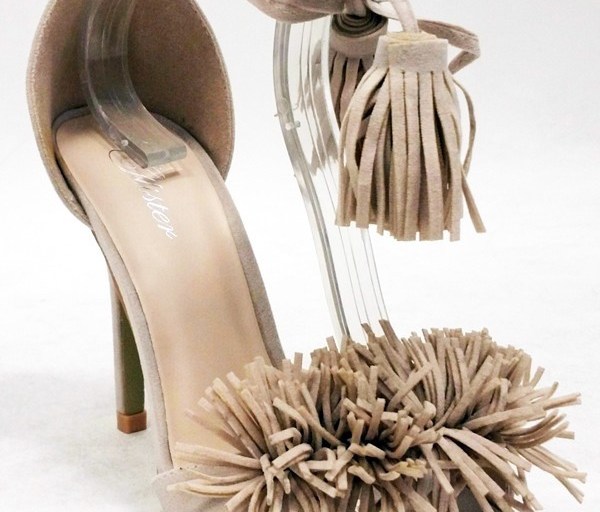 Bomb Product of the Day: Sweet Funk’s La Tassel Nude Sandals