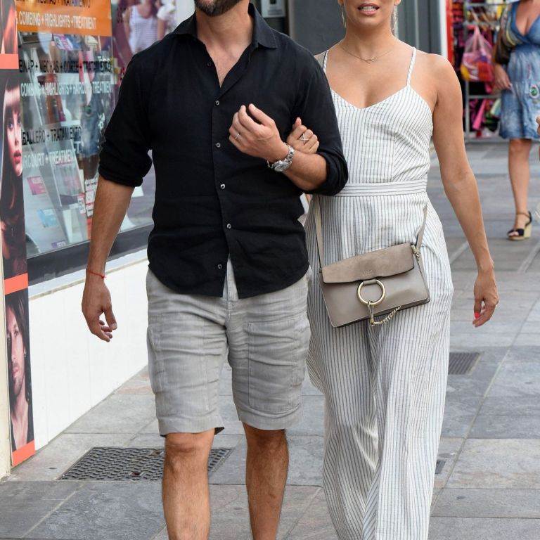 Splurge: Eva Longoria’s Marbella Maje Palma Striped Jumpsuit