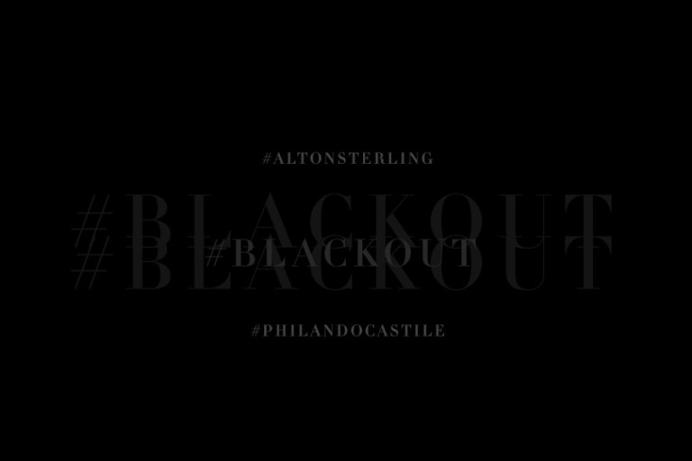 Black Out: A Day of Silence for Alton Sterling, Philando Castile, Tamir Rice, Trayvon Martin, Michael Brown, Freddie Gray, Eric Garner, Akai Gurley, Walter Scott, Laquan McDonald, and more