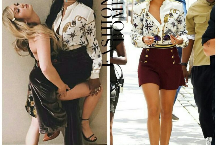 Who Wore It Better? KeKe Palmer vs. Rita Ora in Tommy Hilfiger’s Pre-Fall 2016 Nautical Print Blouse