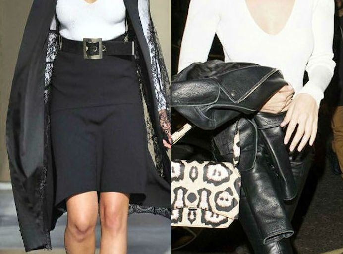 Who Wore It Better? Olivia Culpo vs. Bella Hadid in Cushnie et Ochs’s White Cutout Collar Bodysuit