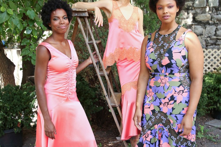 Beauty Bomb: Tracy Reese’s Spring 2017 Ethereal, Natural Hair, Styled by Bok-Hee for Cantu