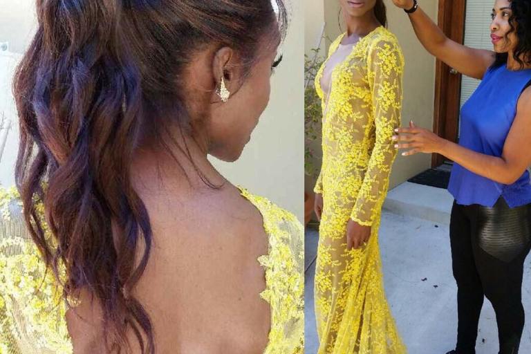 Beauty Bomb: Angelica Ross’s Creative Arts Emmy Awards Glamorous Ponytail, Styled by Mecai