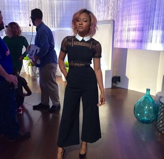 Splurge: Rhyon Brown’s The Real Self Portrait Fleur Lace-Panelled Wide-Leg Jumpsuit