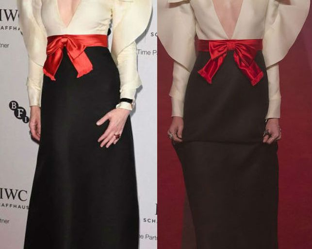 Hot! or Hmm… Cate Blanchett’s IWC Schaffhausen Dinner in Honour of the BFI Gucci Spring 2017 Tricolor Bow and Ruffle Gown