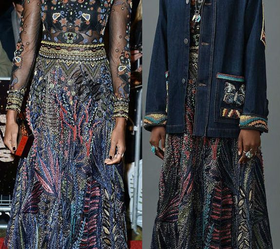 Hot! or Hmm… Naomie Harris’s <em>Moonlight</em> Official Competition 60th BFI London Film Festival Screening Valentino Resort 2017 Multicolor Beaded Tulle Dress