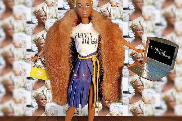 Haus of Swag Made Me a Fashion Bomb Daily Claire Doll + Get Your Own Custom Doll At HausofSwag.com