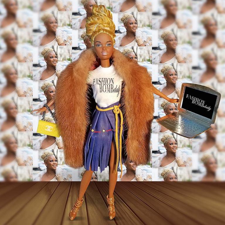 Haus of Swag Made Me a Fashion Bomb Daily Claire Doll + Get Your Own Custom Doll At HausofSwag.com