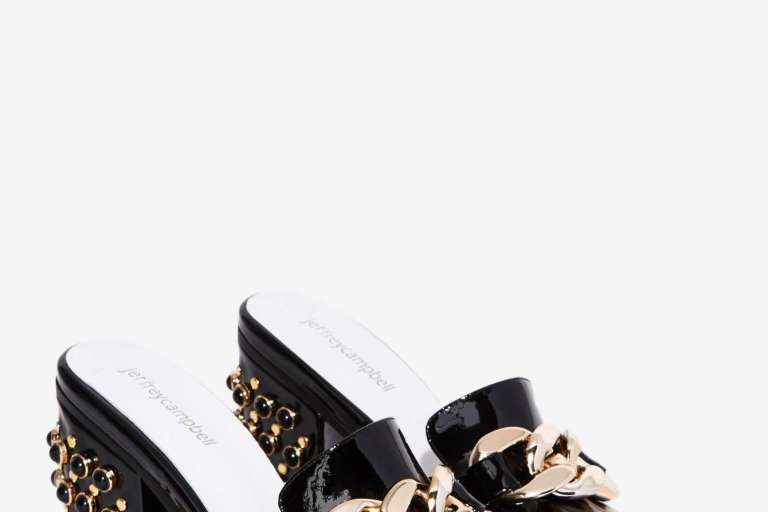 Bomb Product of the Day: Jeffrey Campbell Wiser Patent Leather Mule