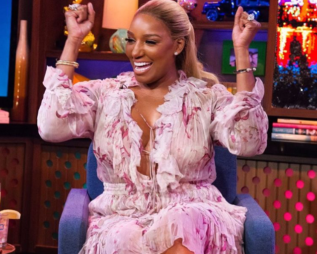 Splurge: Nene Leakes’s Watch What Happens Live $1,300 Zimmermann Tiered Crinkled Ruffle Dress