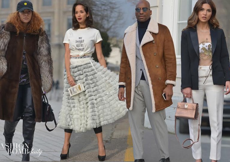 Real Street Style: Paris Haute Couture Spring 2017