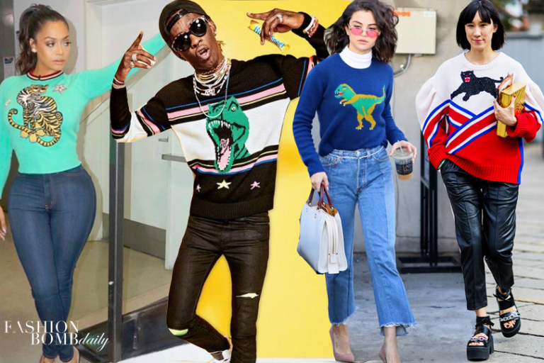 The Fab List: 15+ Times Celebs Rocked Critter Sweaters + How Do You Wear It?