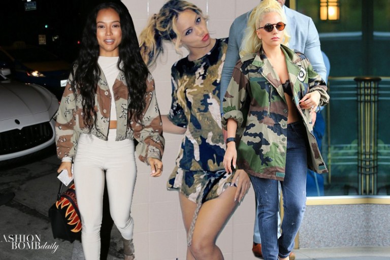 The Fab List: 15+ Times Celebs Skewed Cool in Camouflage + How Do YOU Wear It?