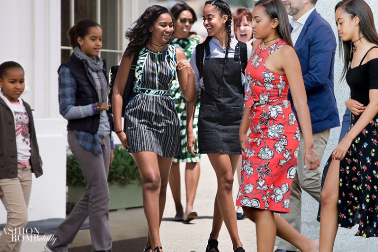 Throwback Thursday #TBT: The Style Evolution of Malia and Sasha Obama