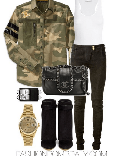 Winter 2017 Style Inspiration: 4 Stylish Ways to Wear Camo