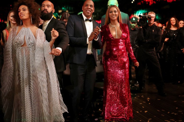 Beyonce Wears Custom Peter Dundas to the 2017 Grammy Awards: Gold Embellished Dress, Red Sequined Gown, Gilded Bikini and more!