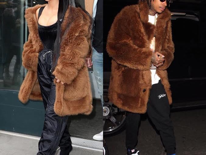 Who Wore it Better? Kim Kardashian vs Wiz Khalifa in Coach’s 1941 Reversible Shearling Fur Coat