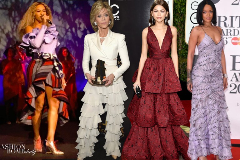 The Fab List: 12 Times Celebrities Rocked Ruffles + How Do You Wear It