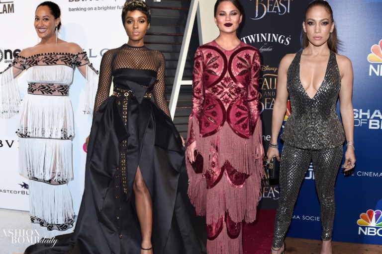 Look of the Week featuring Rihanna in Monse, Janelle Monae in Alexandre Vauthier, Chrissy Teigen in Reisa & Vanessa and More!