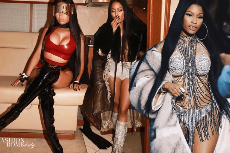 Fashion Credits: Nicki Minaj Wears Francesco Scognamiglio, Gianvito Rossi, Zana Bayne and more for New Video with Future, Styled by Maher Jridi