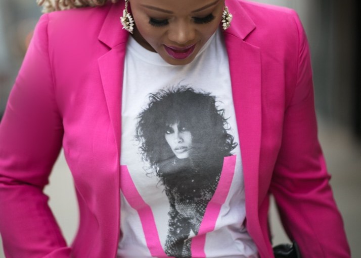 Bomb Product of the Day: Served Fresh Collection’s V Pink and White Tee