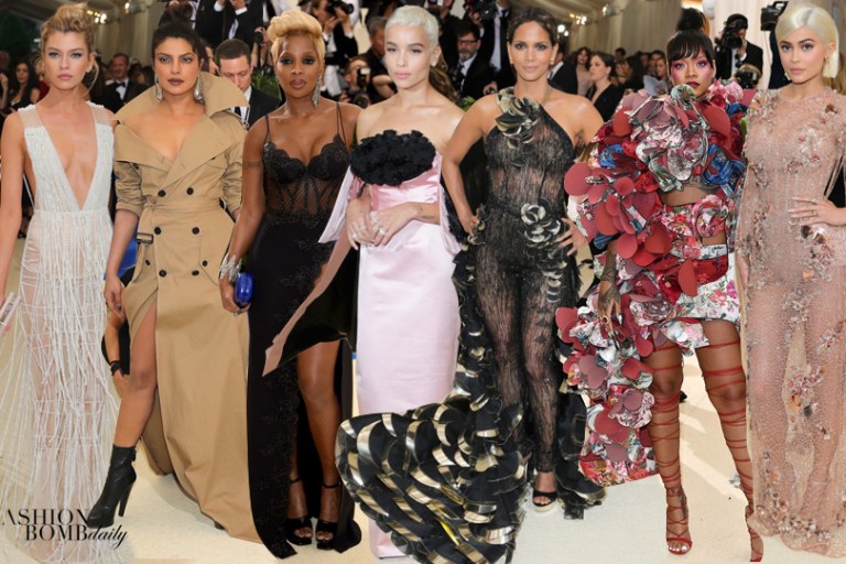 Top Ten Best Dressed Met Gala Looks: Rihanna in Comme des Garcons, Halle Berry in Versace, Zoe Kravitz in Oscar de la Renta, and More!