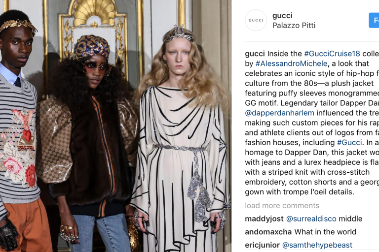 Gucci Acknowledges Dapper Dan’s Inspiration for their Cruise 2018 Collection + Dapper Dan Teases Secret Project