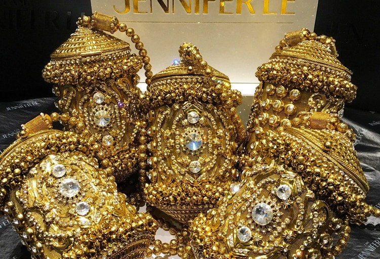 Bomb Product of the Day: Jennifer Le’s CAIRO II Gold Artisan Clutch