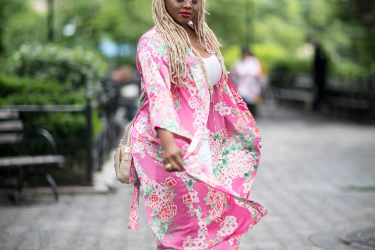 Bomb Product of The Day : N Natori’s Floral Kimono