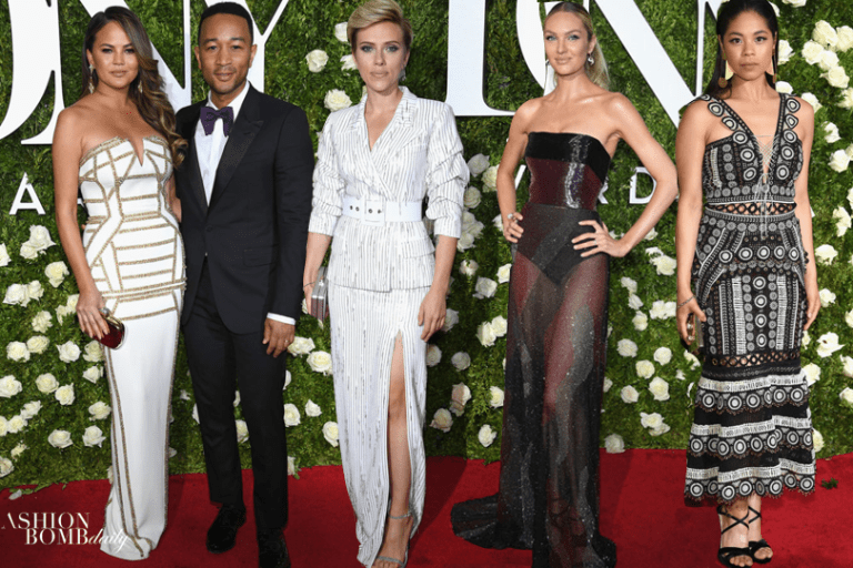 On the Scene: The 2017 Tony Awards with Chrissy Teigen, Cynthia Erivo in Chris Gelinas, Condola Rashad in Vivienne Westwood, and More!