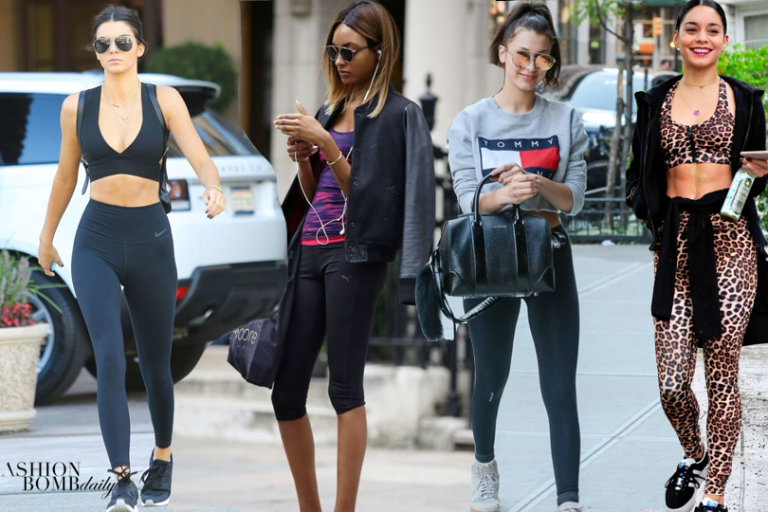 The Fab List: 10 Celeb Approved Workout Looks + Sporty Items You Can Shop Now!