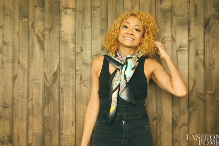 Fashion Bomb TV Tuesday: 10 Ways to Tie a Scarf Illustrated by Kelley Carter