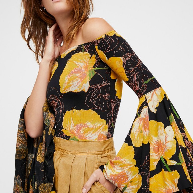 Bomb Product of the Day: Free People’s Printed Birds Of Paradise Top