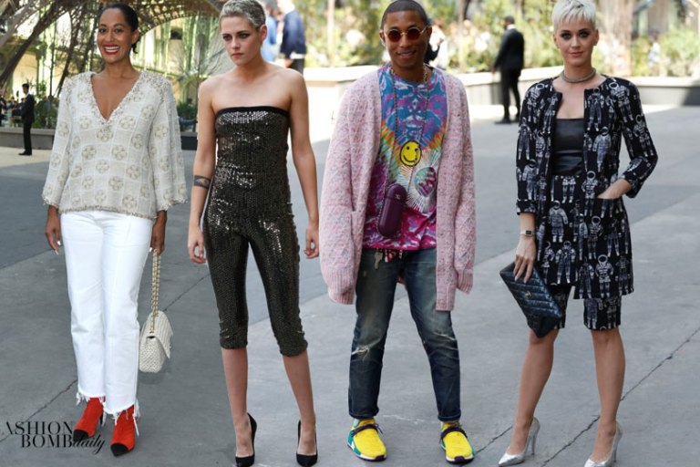 On the Scene: Chanel’s Fall 2017 Couture Fashion Show with Tracee Ellis Ross, Pharrell Williams, Julianne Moore, and More!
