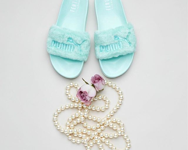 Bomb Product of The Day: Rihanna x PUMA Fenty Fur Slides