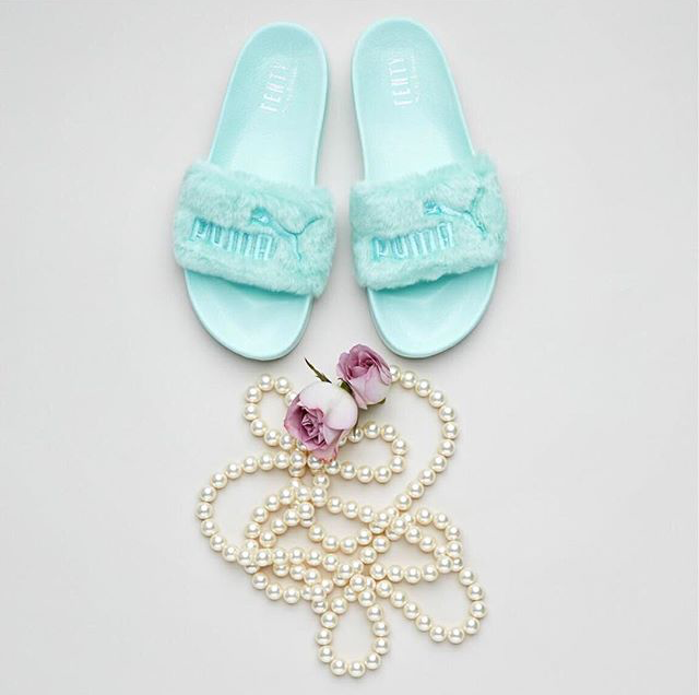 Bomb Product of The Day: Rihanna x PUMA Fenty Fur Slides