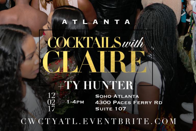 Cocktails with Claire x Ty Hunter Brunch Edition Is Coming to Atlanta on Saturday, December 2nd!
