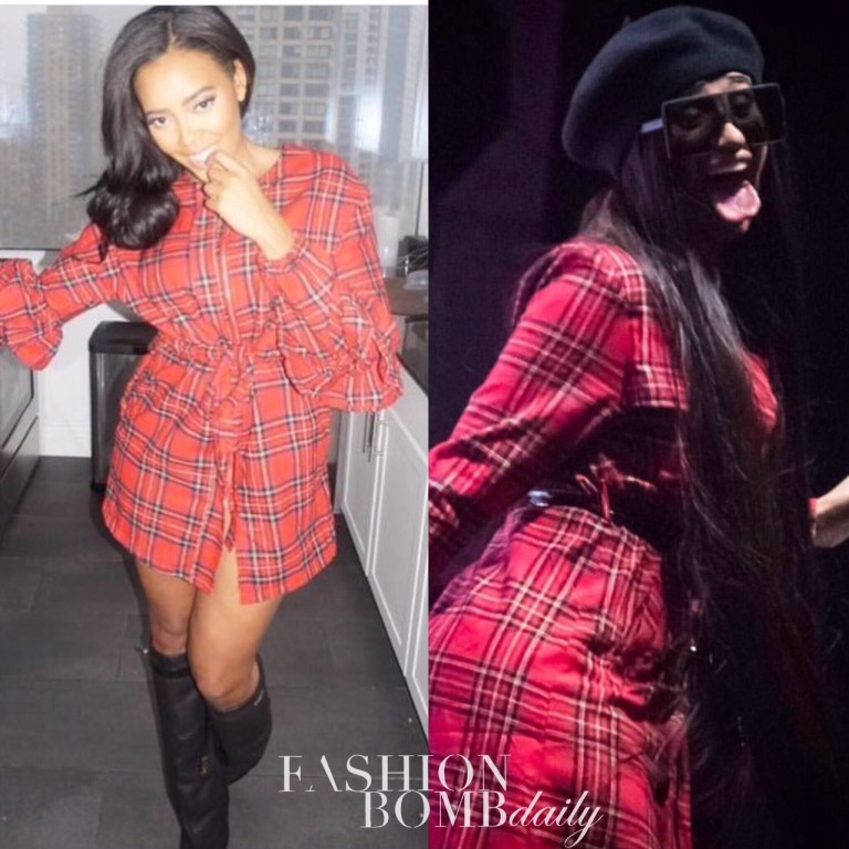 Celebrities Like Cardi B and Angela Simmons Love Fashion Nova’s Walk in the Park Plaid Dress