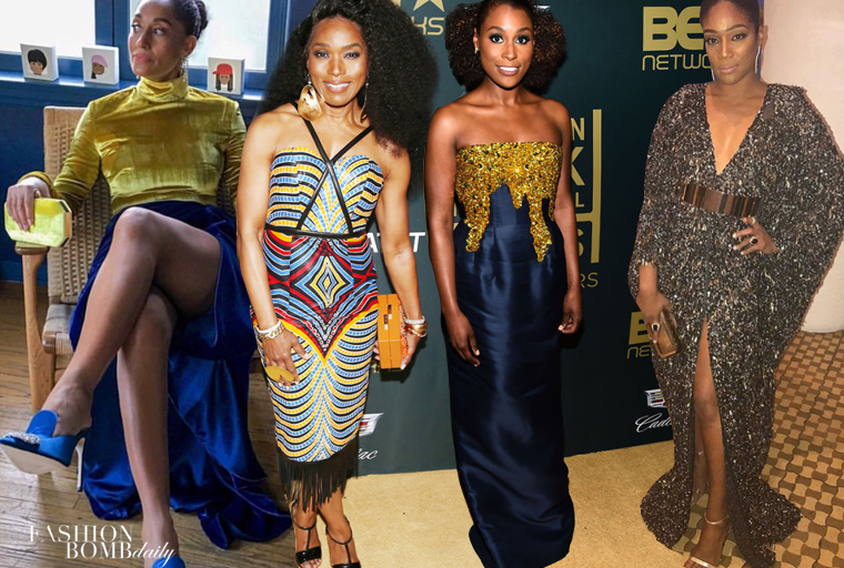 All the Hottest Looks from ABFF Honors: Issa Rae in Oscar de la Renta, Angela Bassett in Mangishi Doll, Morris Chestnutt in Nyoni Couture, and More!