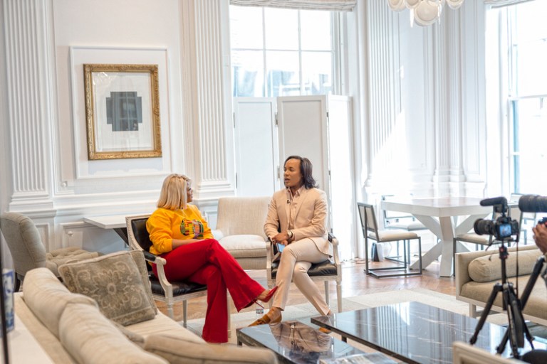 The Bomb Life: Filming Fashion Bomb Daily’s Week in Review with Paul Wharton Wearing Grass Fields