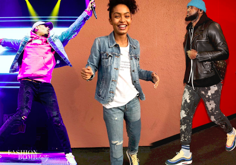 celebrities wearing air max 1