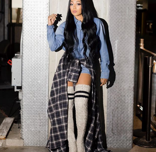 Splurge: Monica Brown’s Maison Martin Margiela Over the Knee Knit Sock Boots