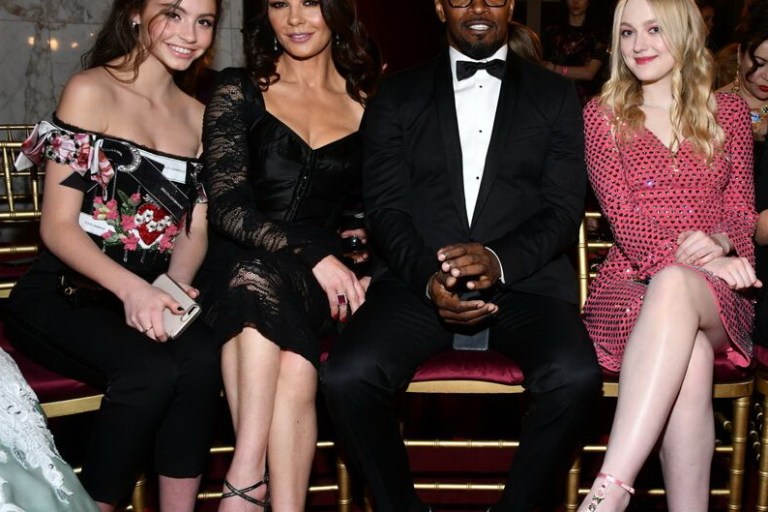 Jamie Foxx, Catherine Zeta Jones, Diane Kruger, and More attend the Dolce & Gabbana Alta Moda Show